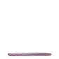 Iridescent Purple Quilted O-Case Large Clutch
