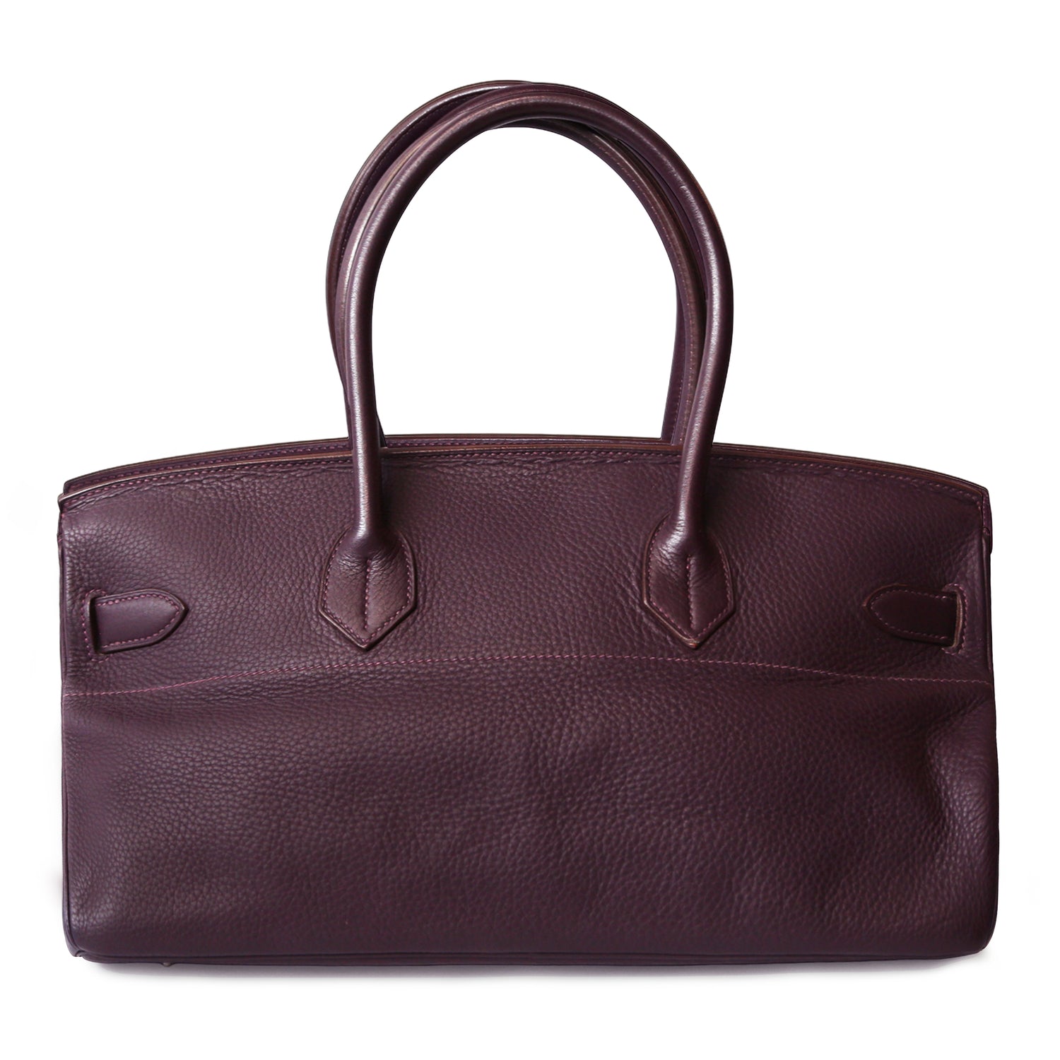Hermès JPG Shoulder Birkin 42 Raisin Togo PHW in purple