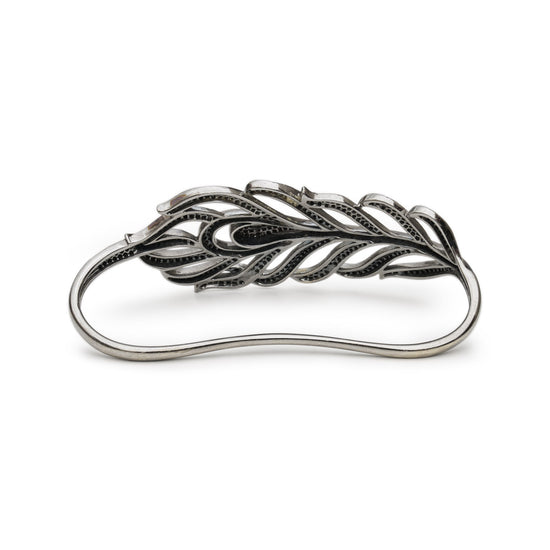 Palm Black Diamond Bracelet