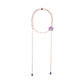 Pearl Necklace with Amethyst