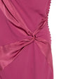 John Galliano Pink Silk Dress