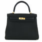 Kelly 25 Black Togo GHW