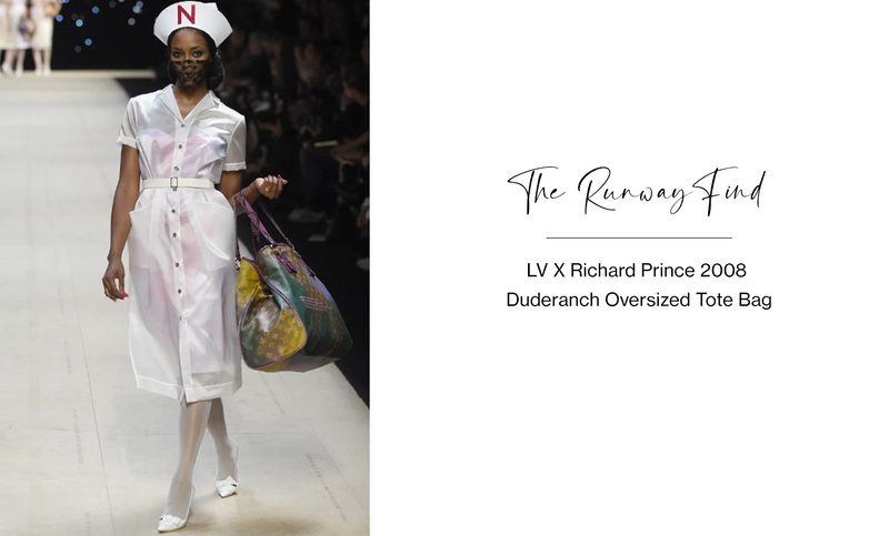 LV X Richard Prince 2008 Duderanch Oversized Tote Bag