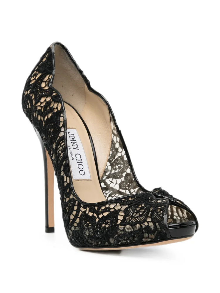Jimmy Choo Lace Pumps
