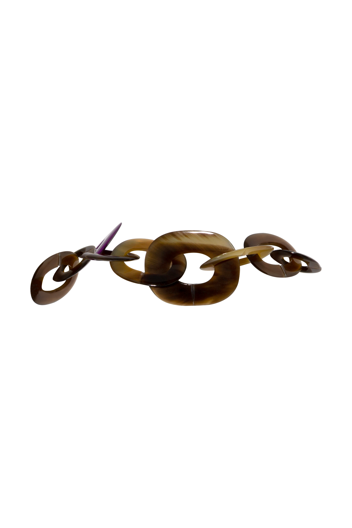 Hermès Lacquer Lariat Style Necklace with sleek black lacquer finish, elegant design, and adjustable length for versatile wear.