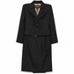 Louis Vuitton striped skirt suit set featuring a tailored blazer and matching skirt, stylish and elegant for sophisticated looks.