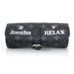 Louis Vuitton watch pouch wallet in black leather with gold-tone hardware, compact and stylish for travel and everyday use.