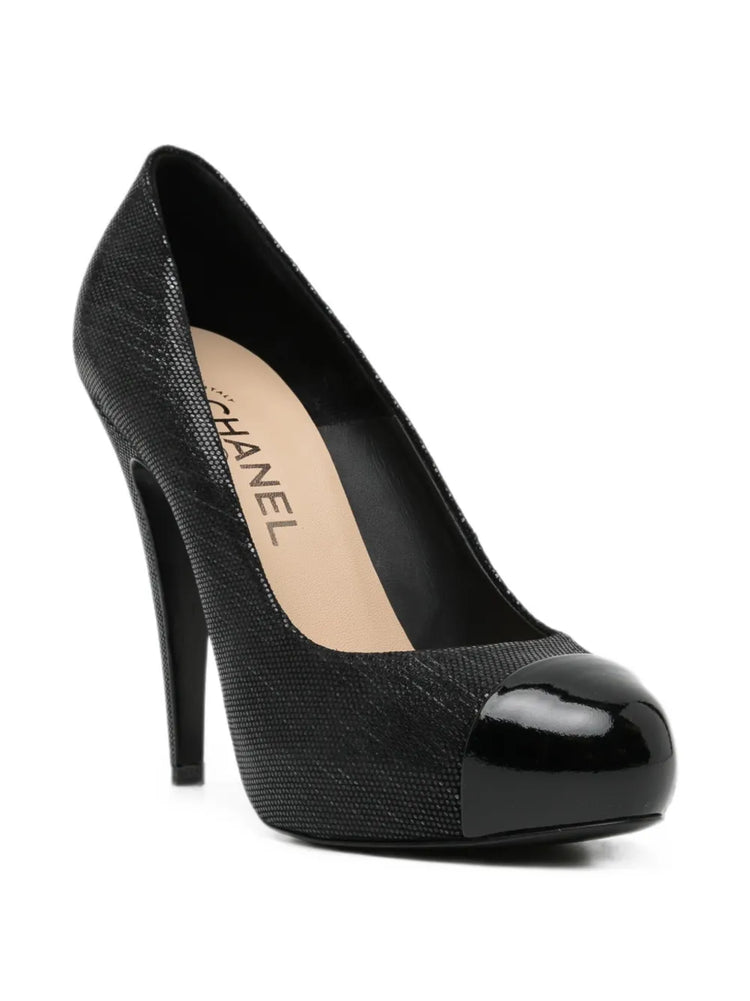 Chanel Metallic Pumps
