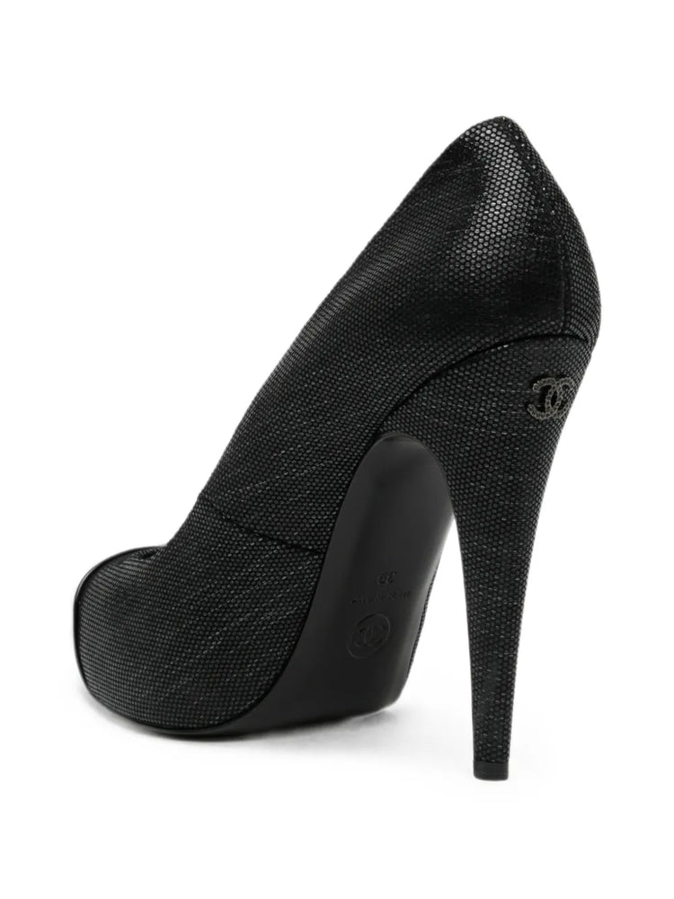 Chanel Metallic Pumps