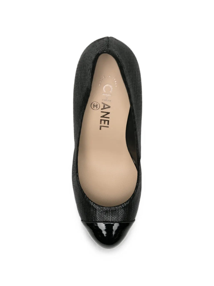 Chanel Metallic Pumps