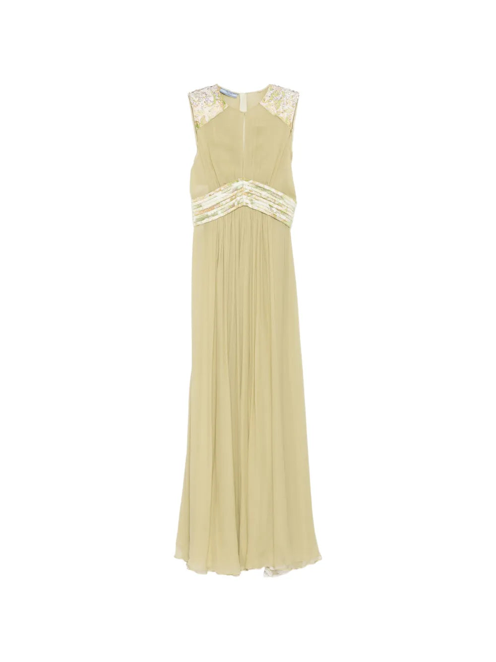 Prada Mint Silk Gown