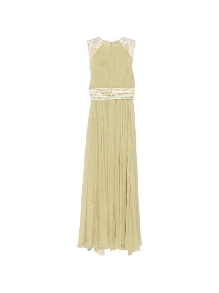 Prada Mint Silk Gown