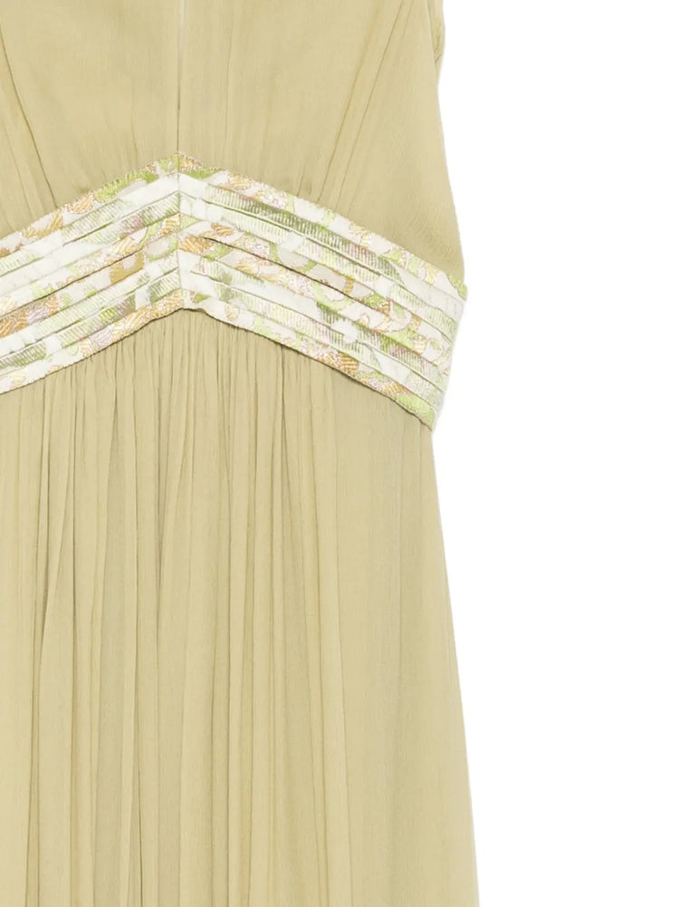 Prada Mint Silk Gown