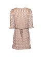 Pre-owned MISSONI zigzag beach dress with colorful pattern, sleeveless design, and relaxed fit perfect for summer wear.
