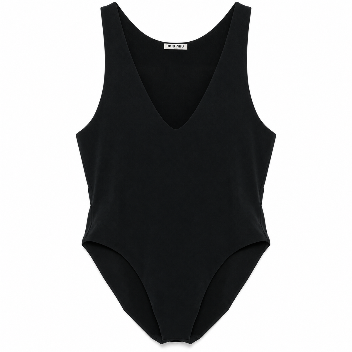 Miu Miu Resort 2009 bodysuit, stylish tops with elegant design, shown on a model with intricate details and fashionable fit.