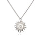 Sol y Sombra Diamond Sun Necklace