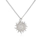 Sol y Sombra Diamond Sun Necklace