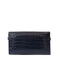 Hermès Limited Edition Ghillies Kelly Wallet GHW in Navy