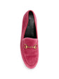 Gucci Pink Velvet Loafers
