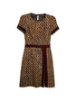 Prada Brown Tweed Dress