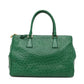 Prada Double Zip Galleria Handbag, stylish tote bag with dual zippers and sleek design, made from high-quality leather.