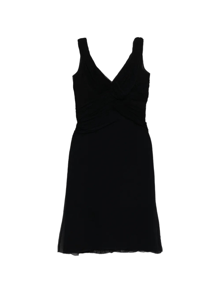 Prada V-Neck Dress