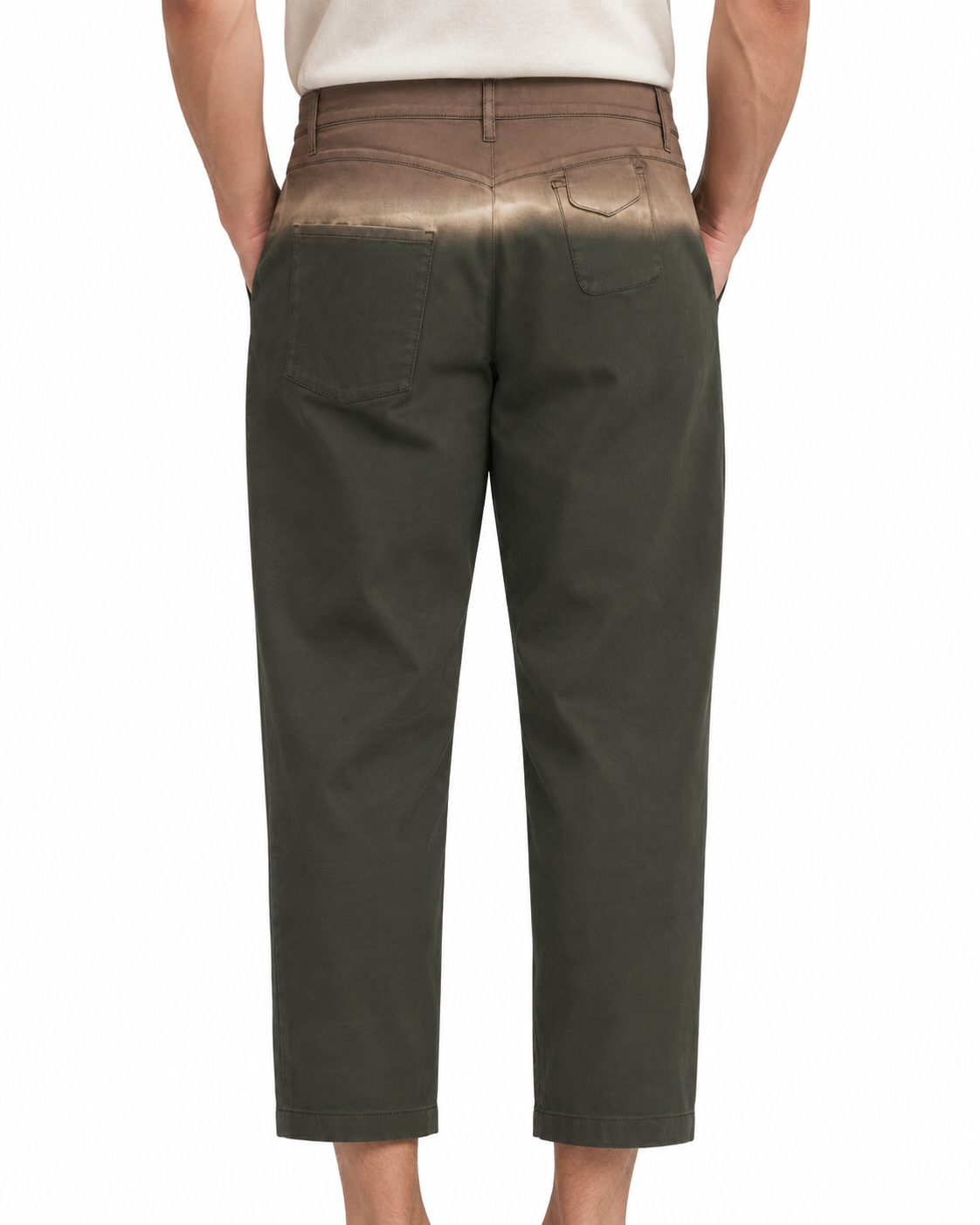 Prada ombré cropped trousers 04