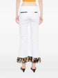 Pre-owned PUCCI fringed straight leg jeans with distressed details and classic denim appearance.