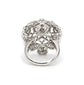 Ornate Cluster Diamond Ring