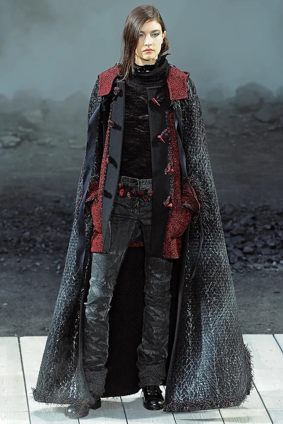 Red Tweed Duffle Coat