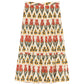 Red Valentino tiered printed skirt with ruffle layers, showcasing vibrant floral patterns and flowing fabric.
