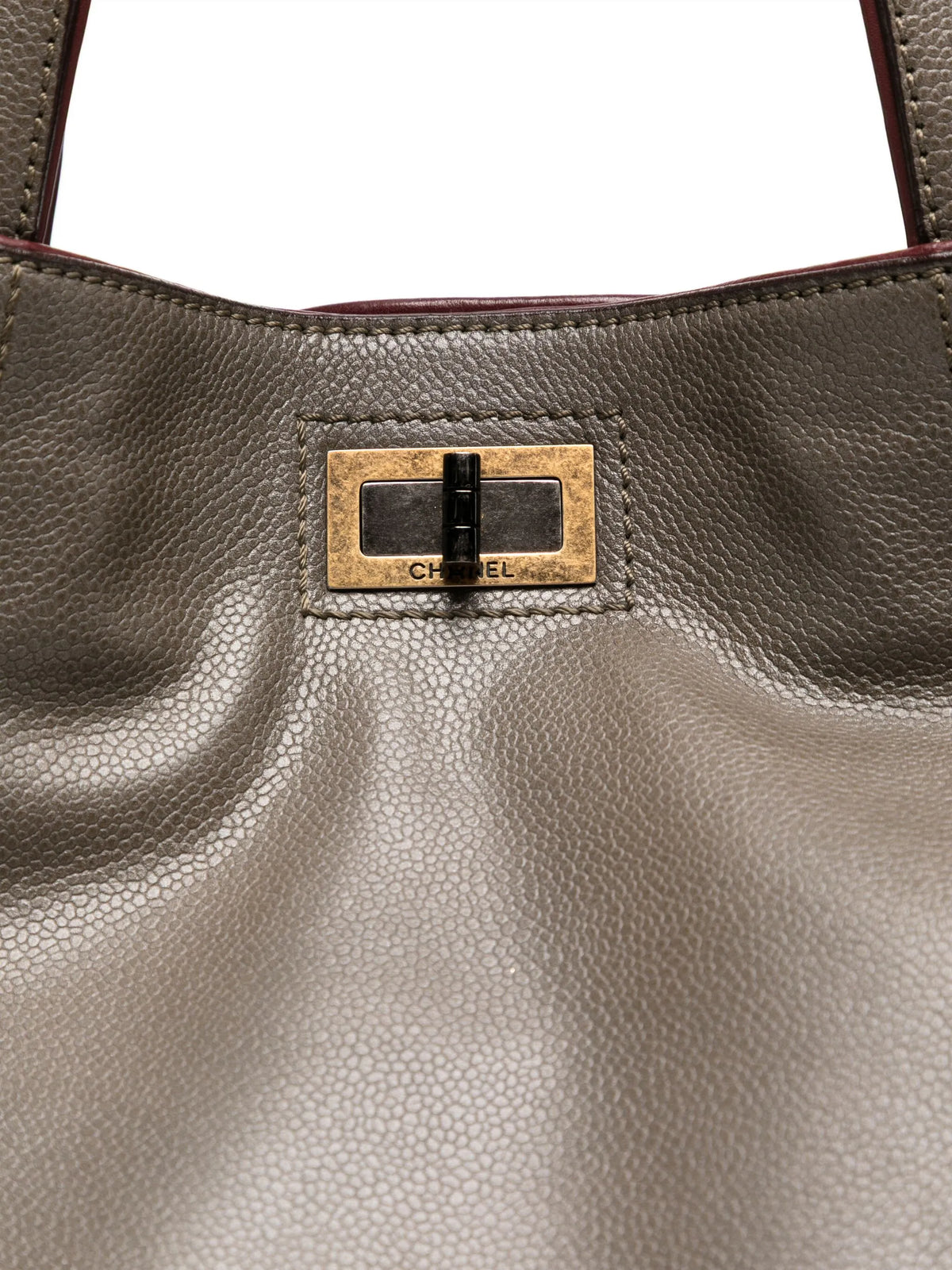 Chanel Mademoiselle tote, interior view