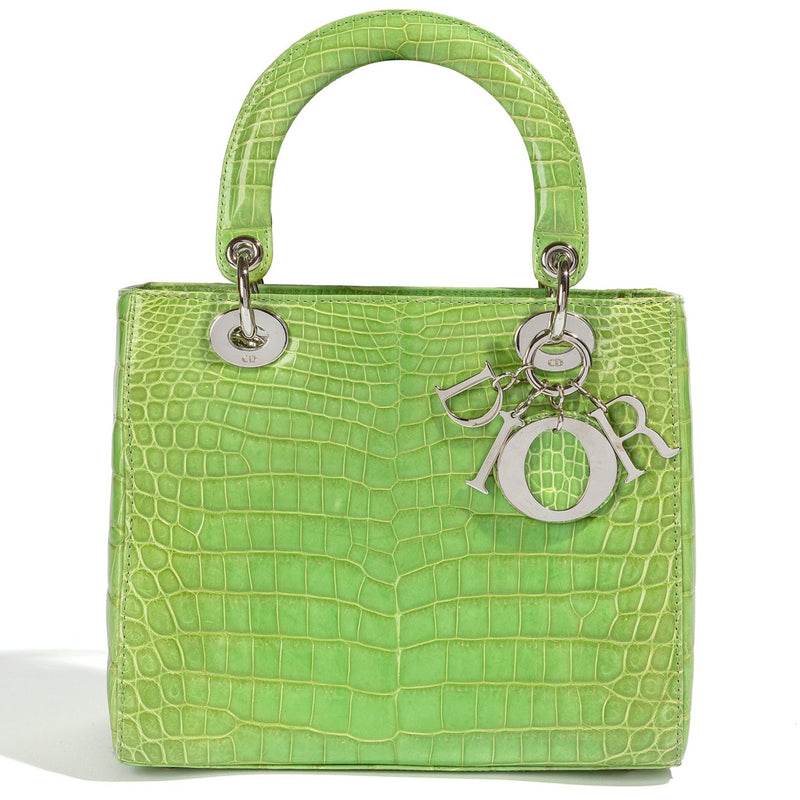 Medium Lady Dior Green