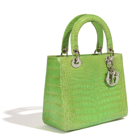 Medium Lady Dior Green
