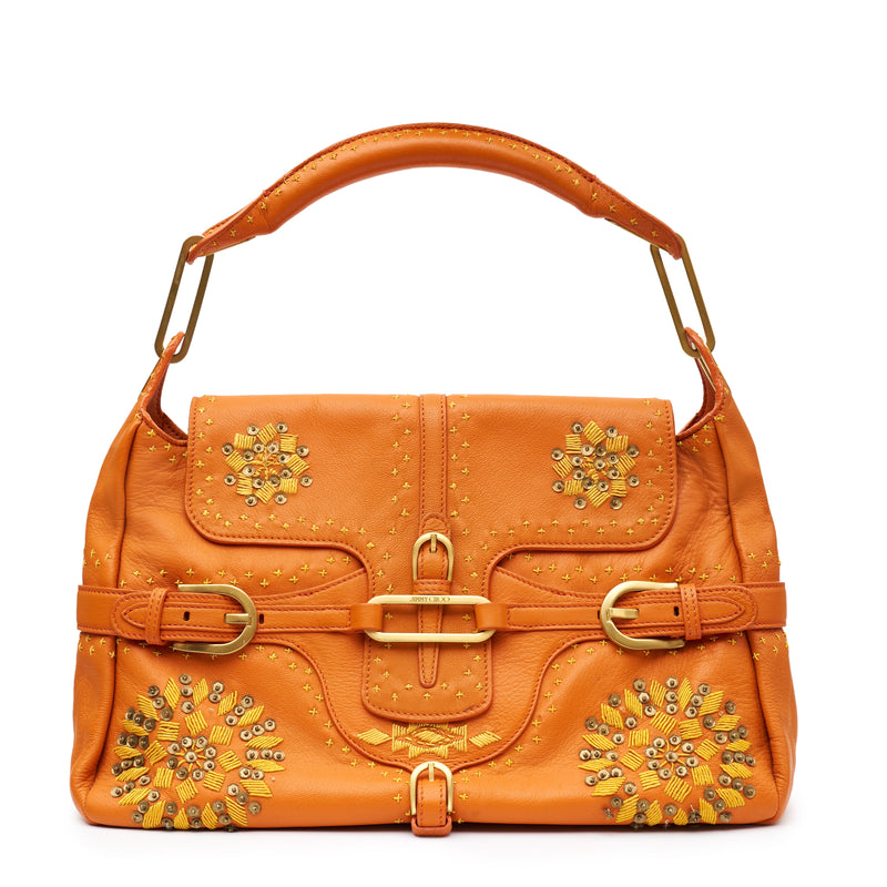 Jimmy Choo Tulita Embroidered Bag