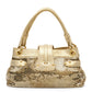 Jimmy Choo Tulita Gold Chainmail Bag