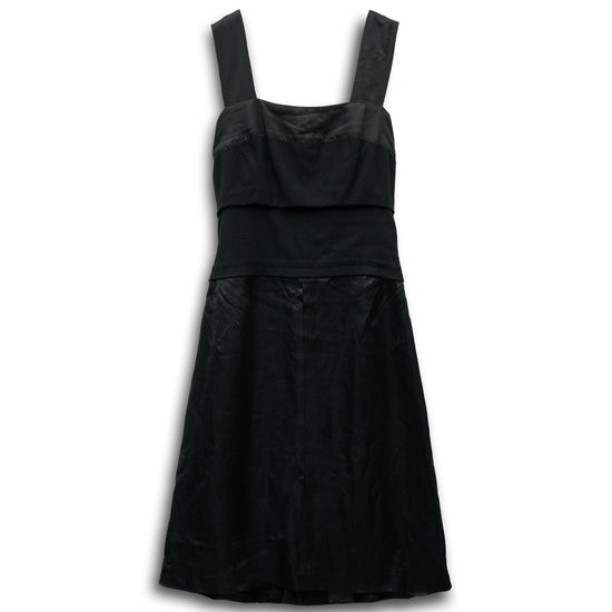 Louis Vuitton bustier dress with fitted bodice and elegant design, showcased on a mannequin.