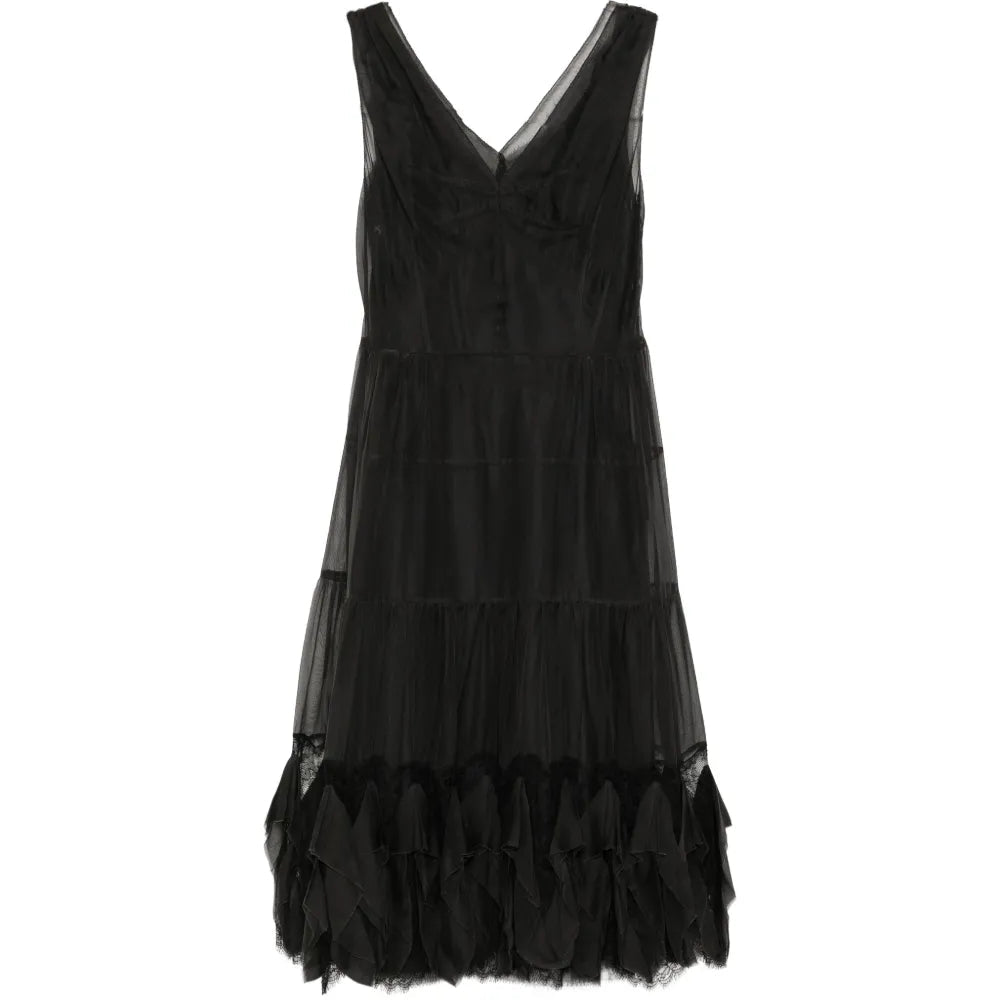 Ruffled Silk Dress - MARC JACOBS VINTAGE
