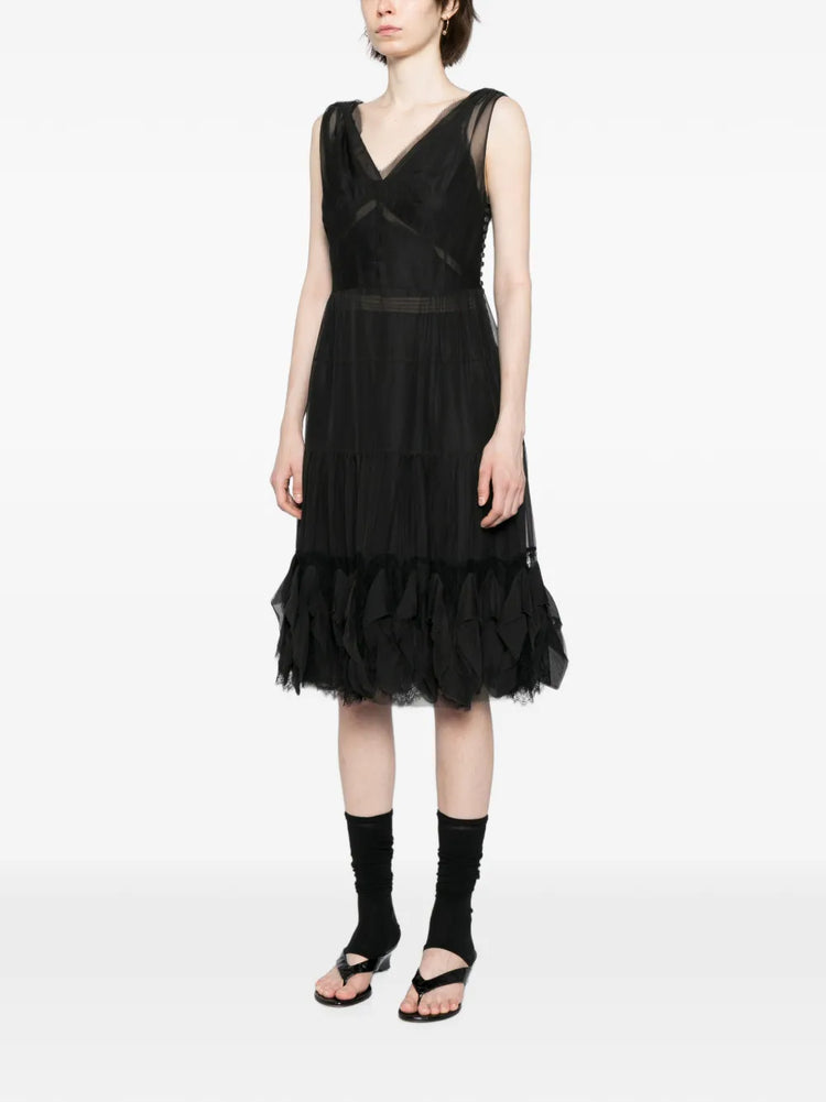  Marc Jacobs Ruffled Silk Dress