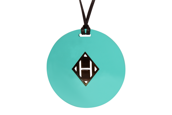 Turquoise H Pendant