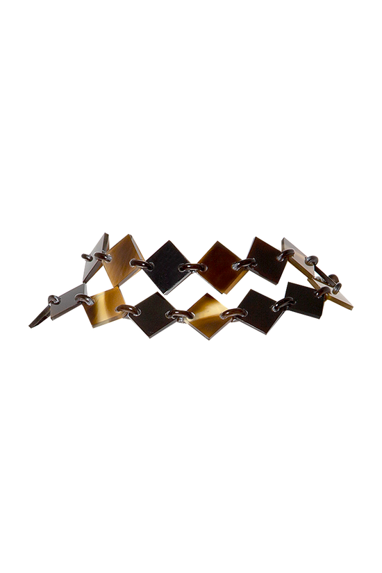 Purple/Multicolour Lacquer Lena Necklace