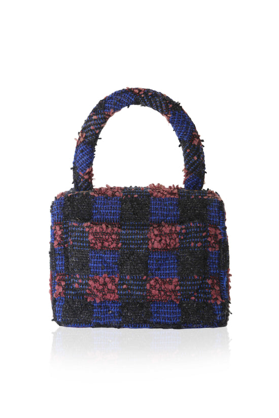 1992 Micro Flap Tweed Handbag