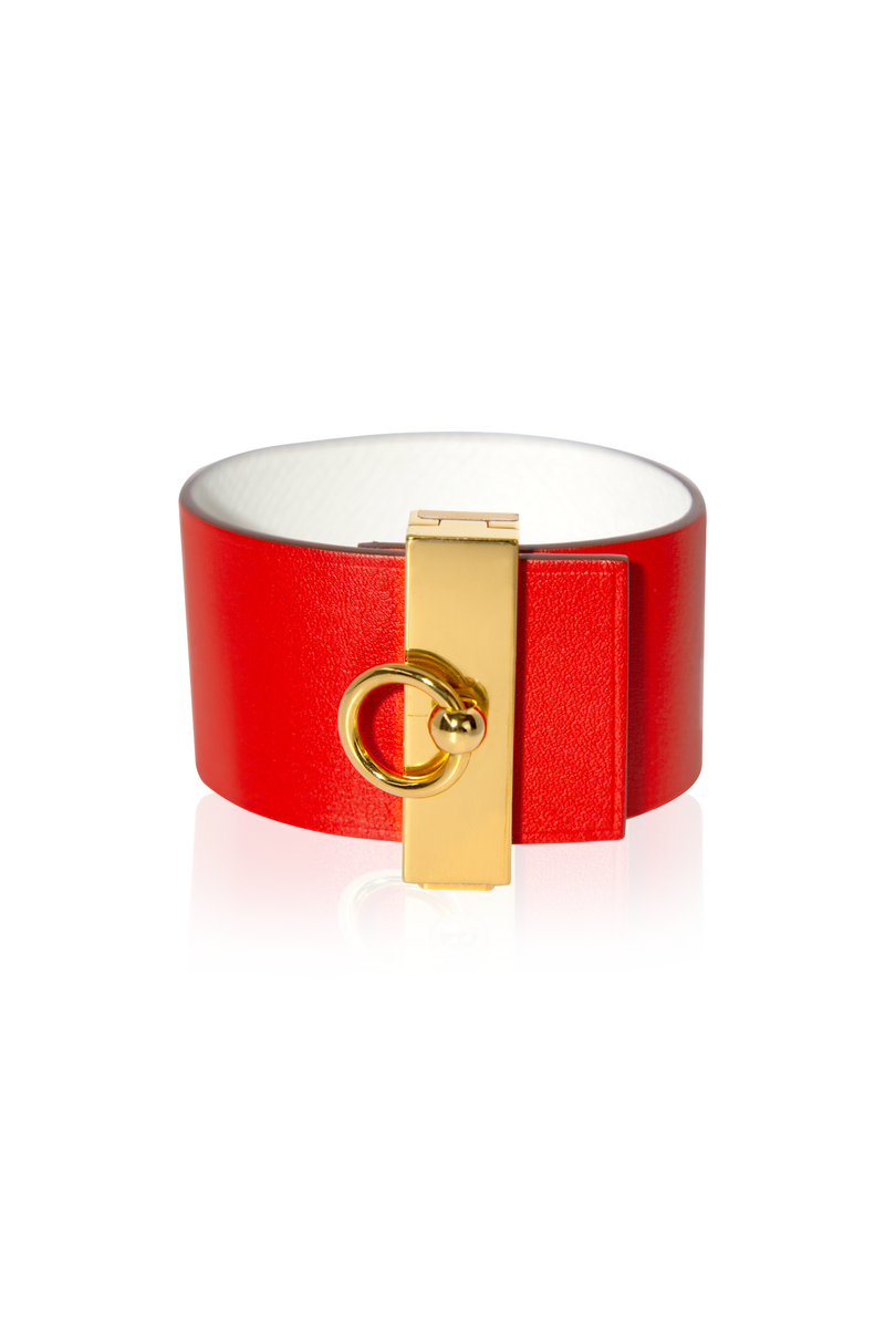 Bicolour Illusion Reversible Bracelet Capucine GHW