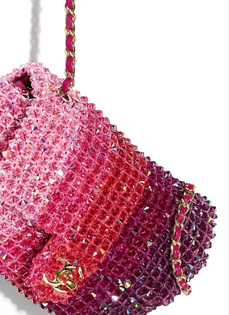 Spring/Summer 2020 Crystal Ombre Mini Flap Chanel from Rewind Vintage Affairs