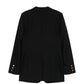 Saint Laurent wool blazer featuring classic tailored fit and lapel collar, shown on a neutral background.