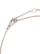 Bvlgari sterling silver Save the Children 10th Anniversary pendant necklace featuring a black onyx disc, a red ruby bail accent, and a Save the Children charm.