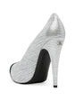 Chanel Silver Pumps