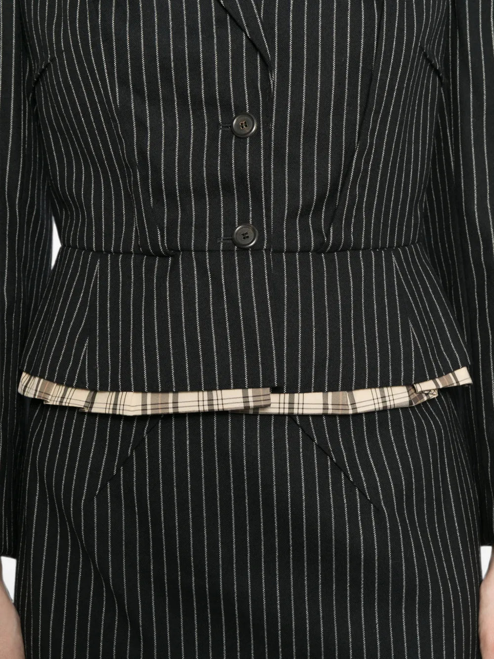 Louis Vuitton Striped Skirt Suit Set - view 4