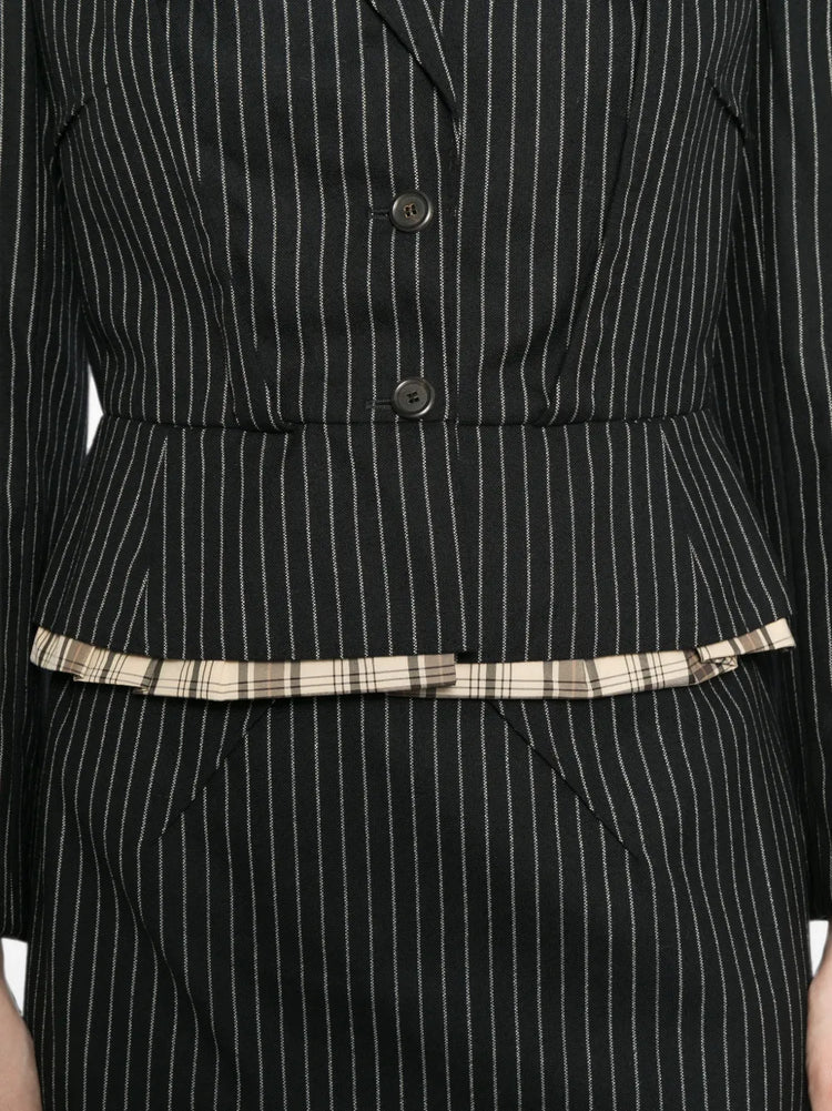 Louis Vuitton Striped Skirt Suit Set - view 4