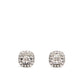 White Gold Diamond Stud Earrings